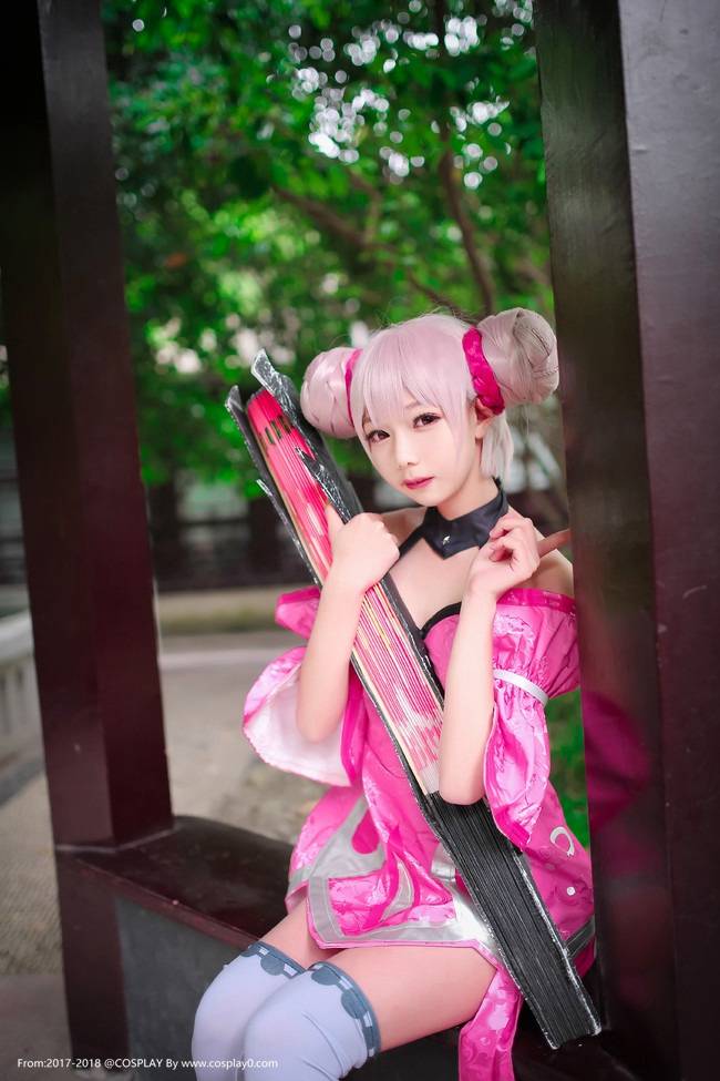 Cosplay福利/绝对领域白丝萝莉萌妹子王者荣耀小乔同人Cosplay图片