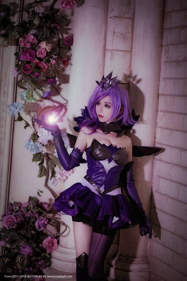 Cosplay福利/英雄联盟大元素使拉克丝二次元萌妹子Cosplay图片