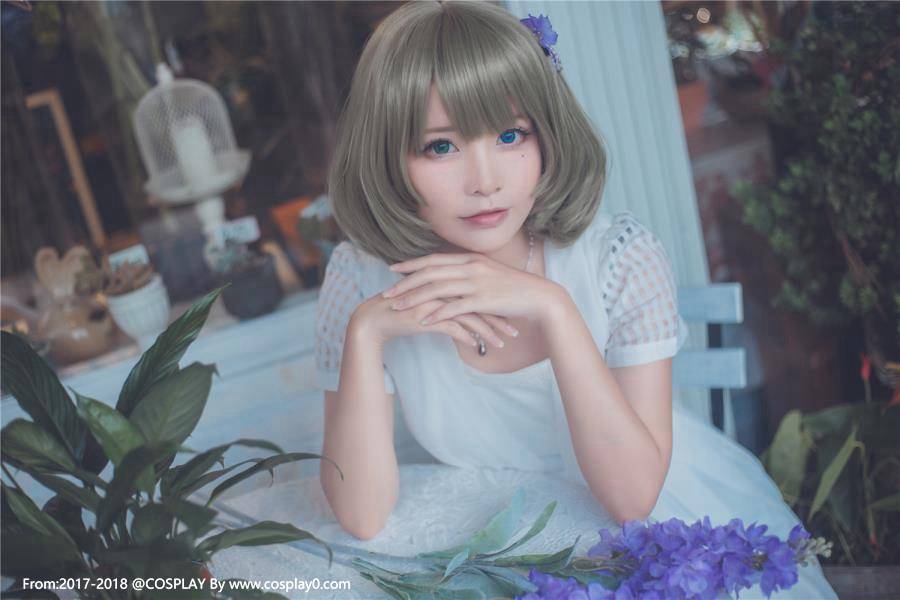 Cosplay福利/偶像大师清纯美女星野saori高垣枫Cosplay图片写真