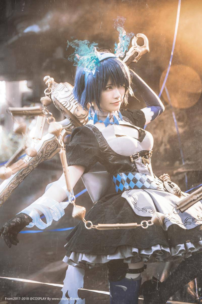 Cosplay福利/半次元星野saori死亡爱丽丝萝莉女仆Cosplay图片