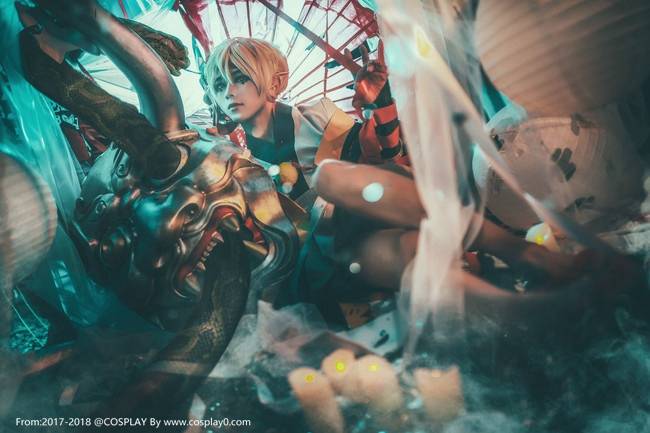 Cosplay福利/妖娆美女阴阳师Cosplay般若性感写真照片