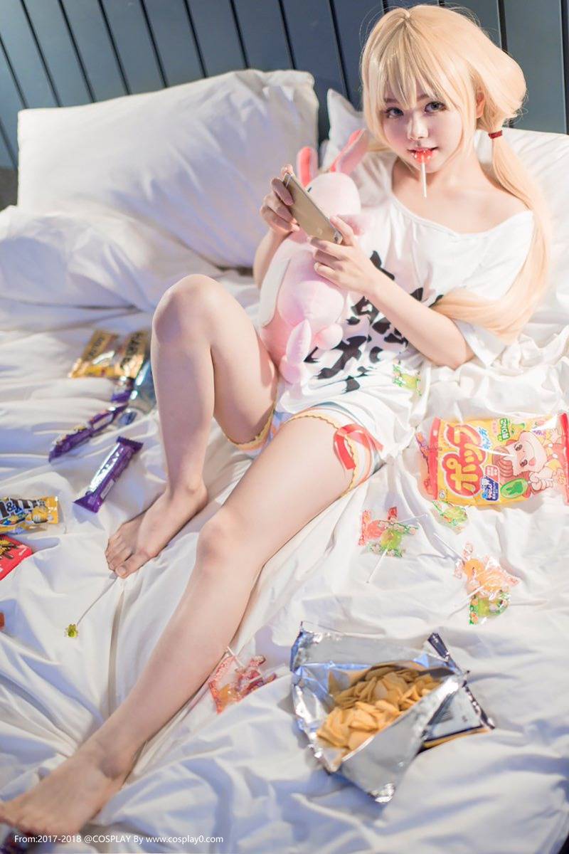 Cosplay福利/偶像大师灰姑娘女孩萌妹子双叶杏同人足控Cosplay图片