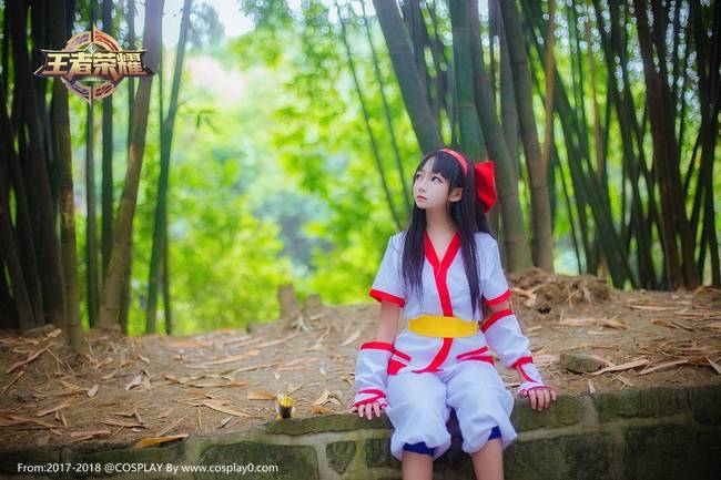 Cosplay福利/二次元萌妹子Cosplay王者荣耀娜可露露高清图片