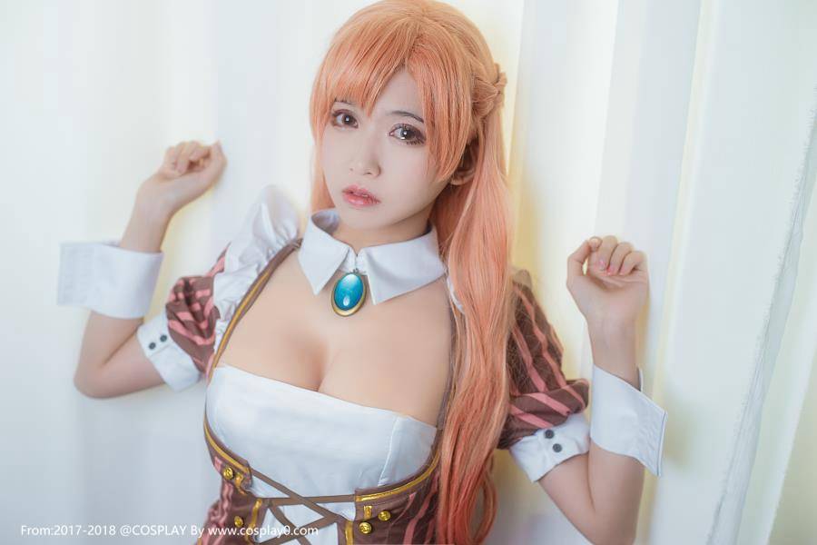 Cosplay福利/鳗鱼霏儿扮演永远的七日之都 安白丝美腿Cosplay图片