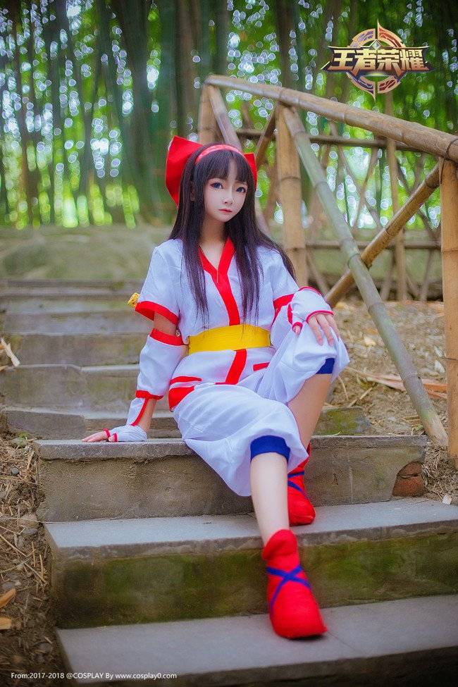 Cosplay福利/二次元萌妹子Cosplay王者荣耀娜可露露高清图片