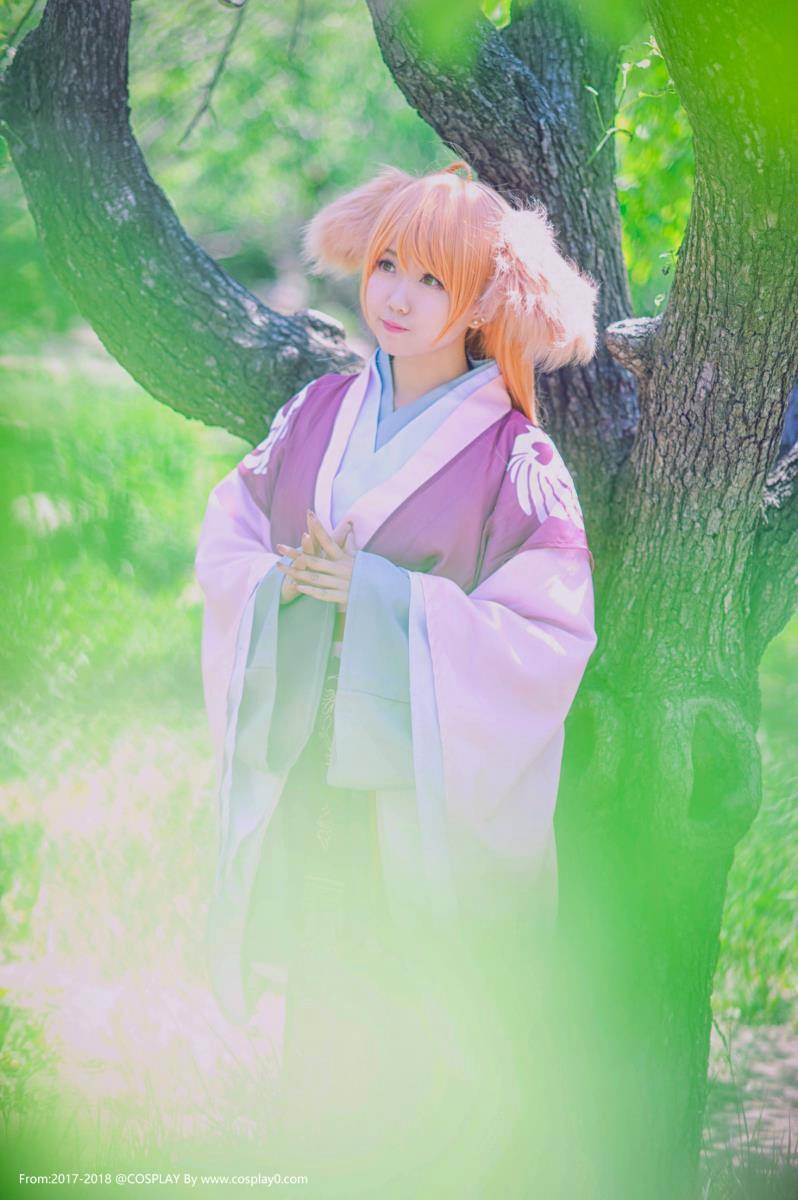 Cosplay福利/碳酸熊卡扮演狐妖小红娘超萌涂山苏苏Cosplay图片