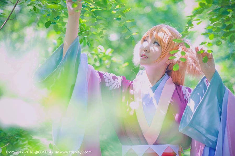 Cosplay福利/碳酸熊卡扮演狐妖小红娘超萌涂山苏苏Cosplay图片