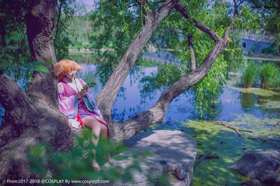 Cosplay福利/碳酸熊卡扮演狐妖小红娘超萌涂山苏苏Cosplay图片