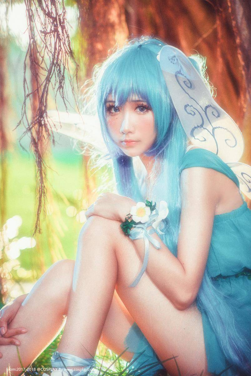 Cosplay福利/兽耳萝莉花妖精初音未来裸足Cosplay高清唯美图片