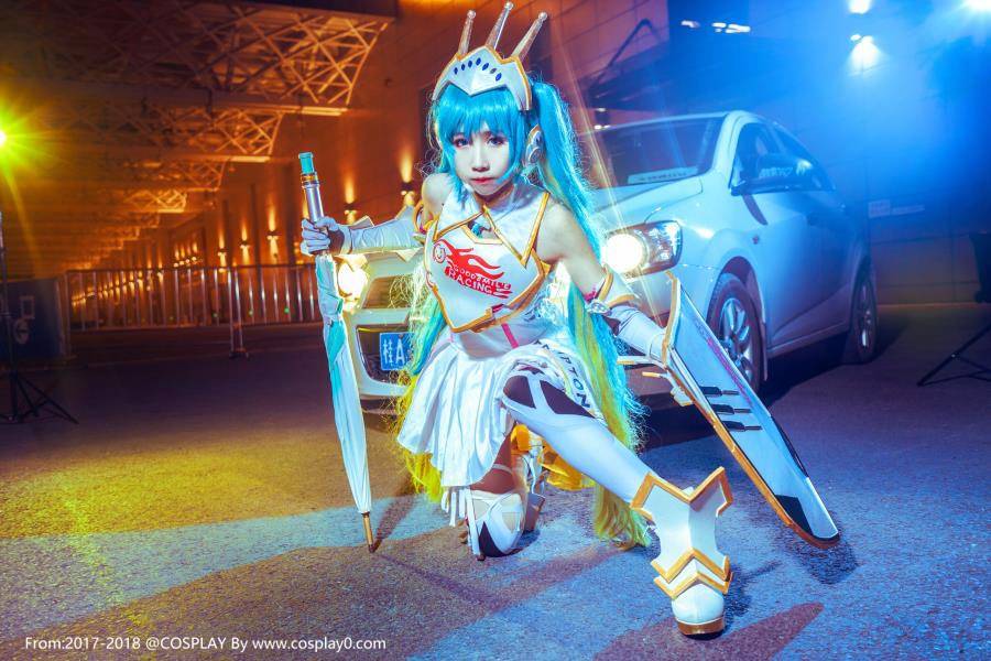 Cosplay福利/性感美女赛车娘同人初音未来Cosplay高清写真图片