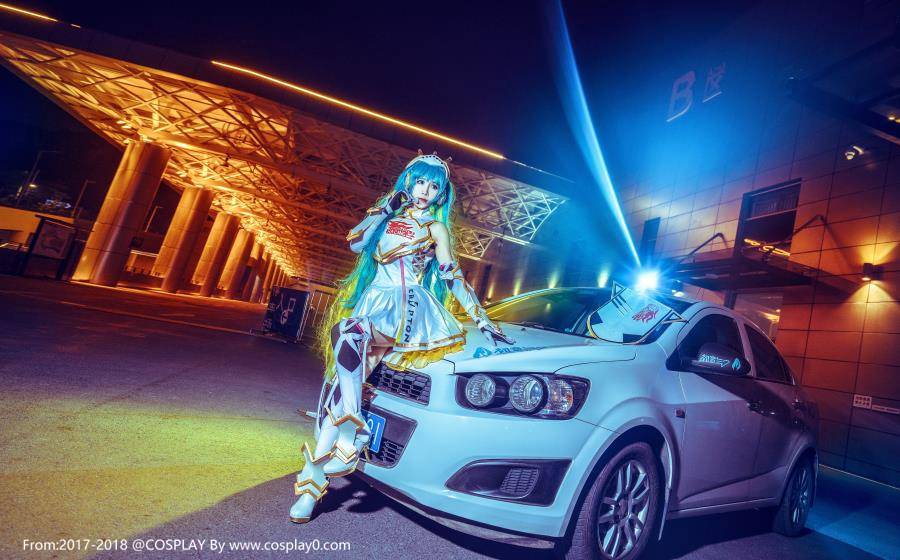Cosplay福利/性感美女赛车娘同人初音未来Cosplay高清写真图片