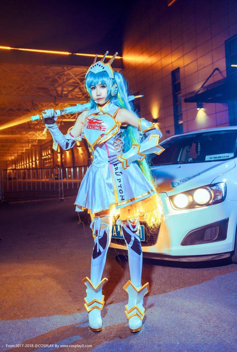 Cosplay福利/性感美女赛车娘同人初音未来Cosplay高清写真图片
