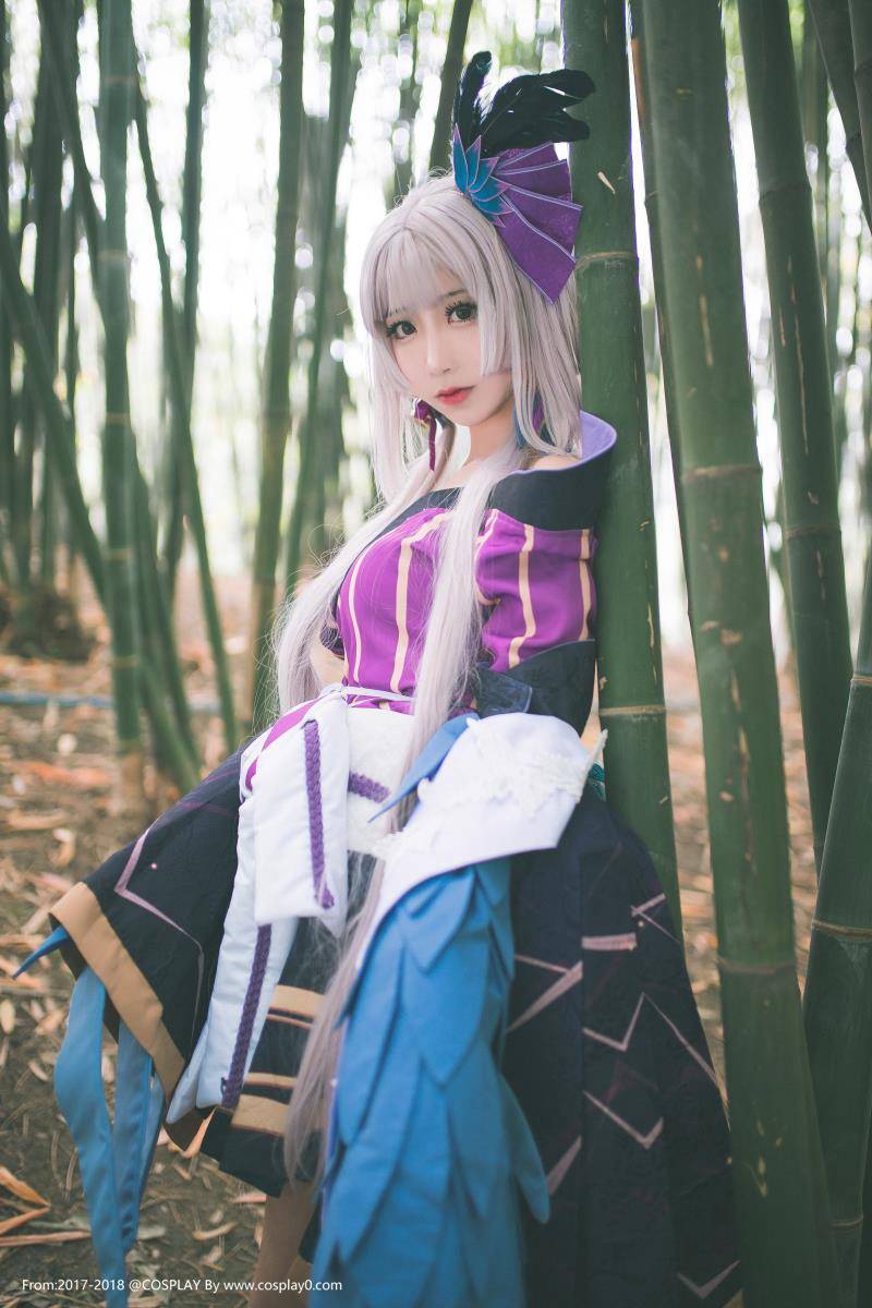 Cosplay福利/萌妹子-黑川-阴阳师以津真天觉醒Cosplay图片