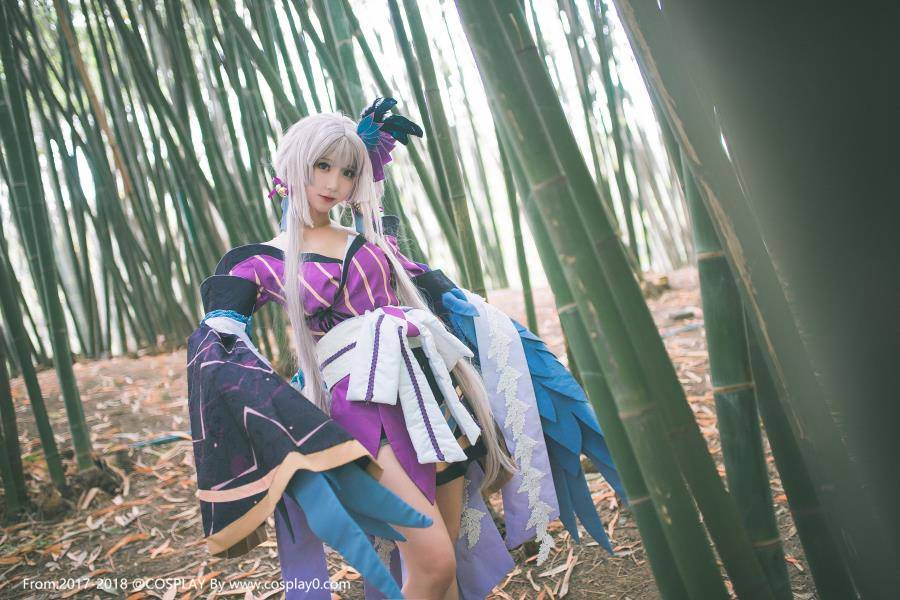 Cosplay福利/萌妹子-黑川-阴阳师以津真天觉醒Cosplay图片