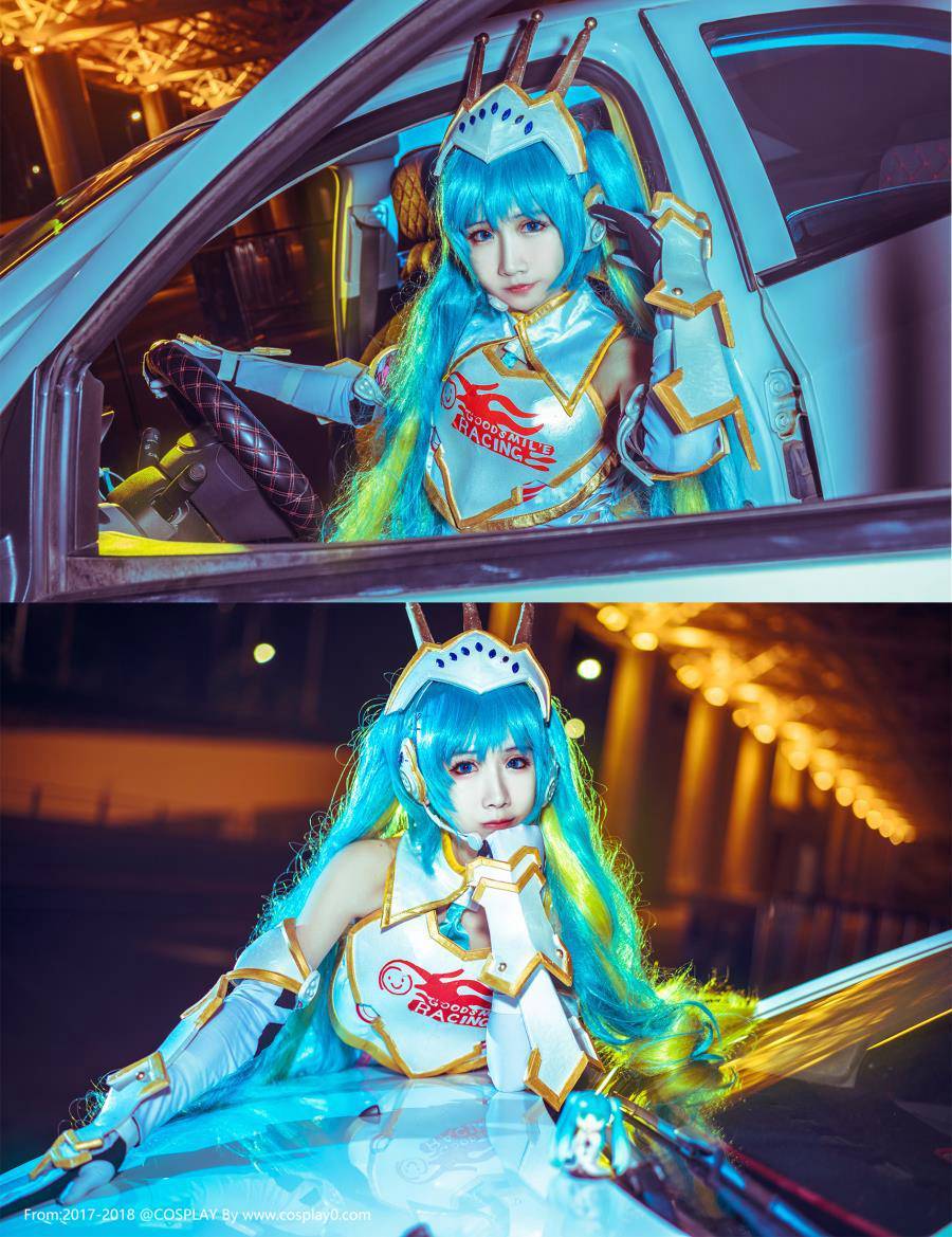 Cosplay福利/性感美女赛车娘同人初音未来Cosplay高清写真图片