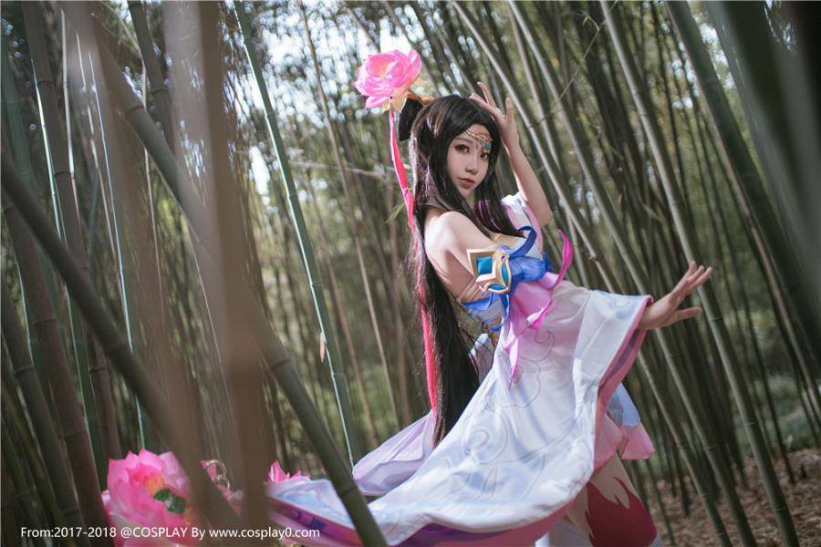 Cosplay福利/-黑川-王者荣耀女英雄Cosplay貂蝉古风图片