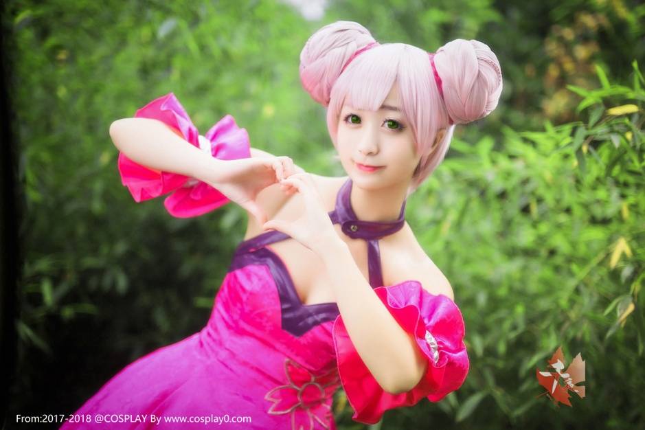 Cosplay福利/可爱美少女王者荣耀女英雄小乔Cosplay图片赏析