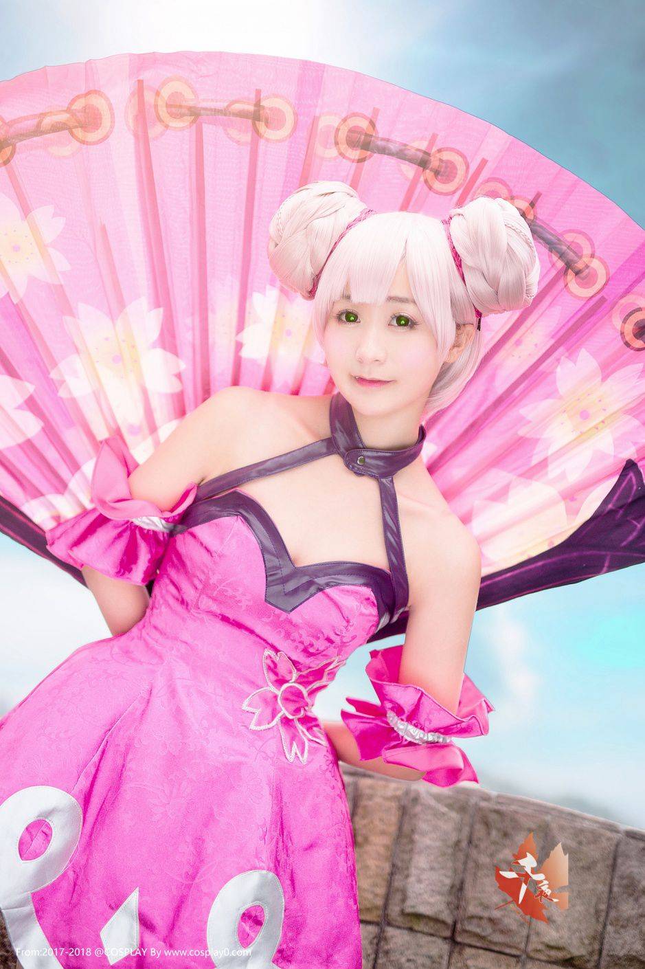 Cosplay福利/可爱美少女王者荣耀女英雄小乔Cosplay图片赏析