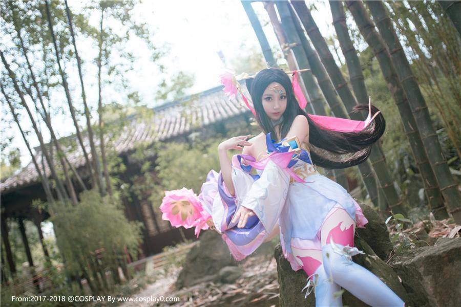 Cosplay福利/-黑川-王者荣耀女英雄Cosplay貂蝉古风图片