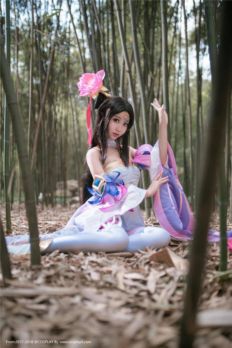 Cosplay福利/-黑川-王者荣耀女英雄Cosplay貂蝉古风图片