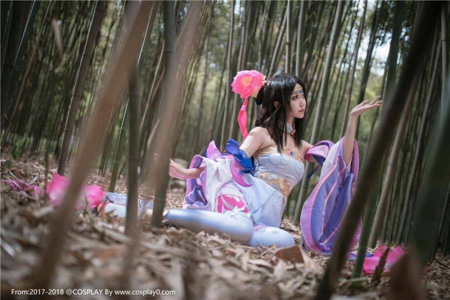 Cosplay福利/-黑川-王者荣耀女英雄Cosplay貂蝉古风图片