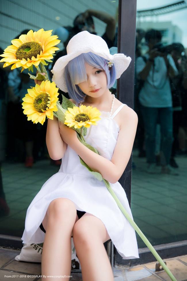 Cosplay福利/清纯美女雷姆同人Cosplay唯美艺术写真图片