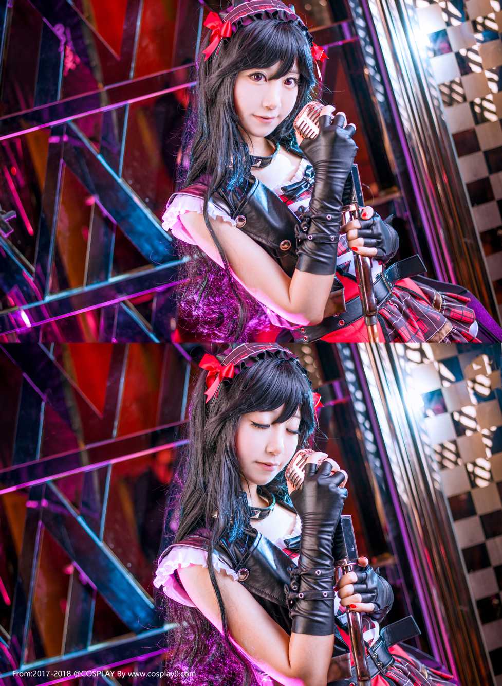 Cosplay福利/诱人黑丝萝莉-黑川-星梦手记星七海Cosplay图片