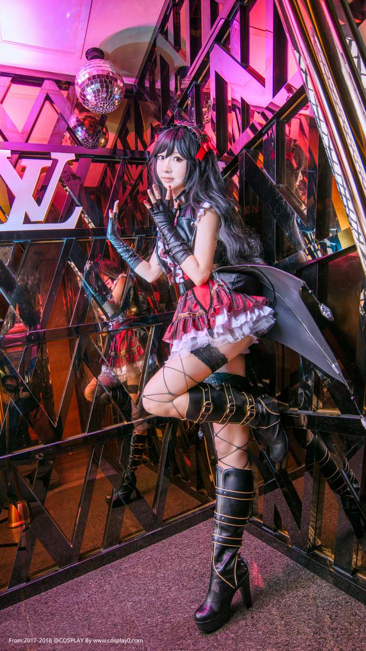 Cosplay福利/诱人黑丝萝莉-黑川-星梦手记星七海Cosplay图片