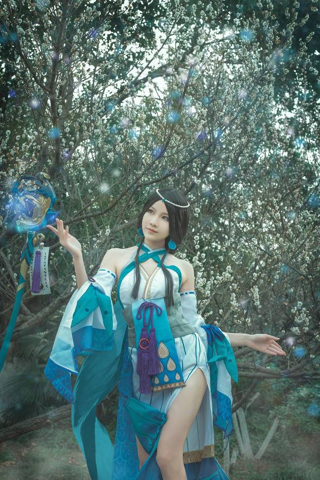 Cosplay福利/八百比丘尼cosplay CN：樱井咲