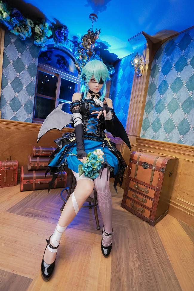 Cosplay福利/刀剑神域 朝田诗乃cosplay