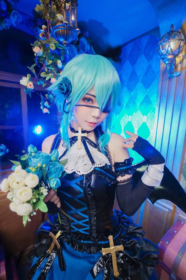 Cosplay福利/刀剑神域 朝田诗乃cosplay