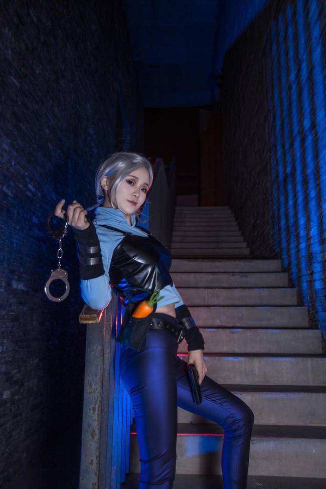 Cosplay福利/疯狂动物城 朱迪cosplay CN：言七爱