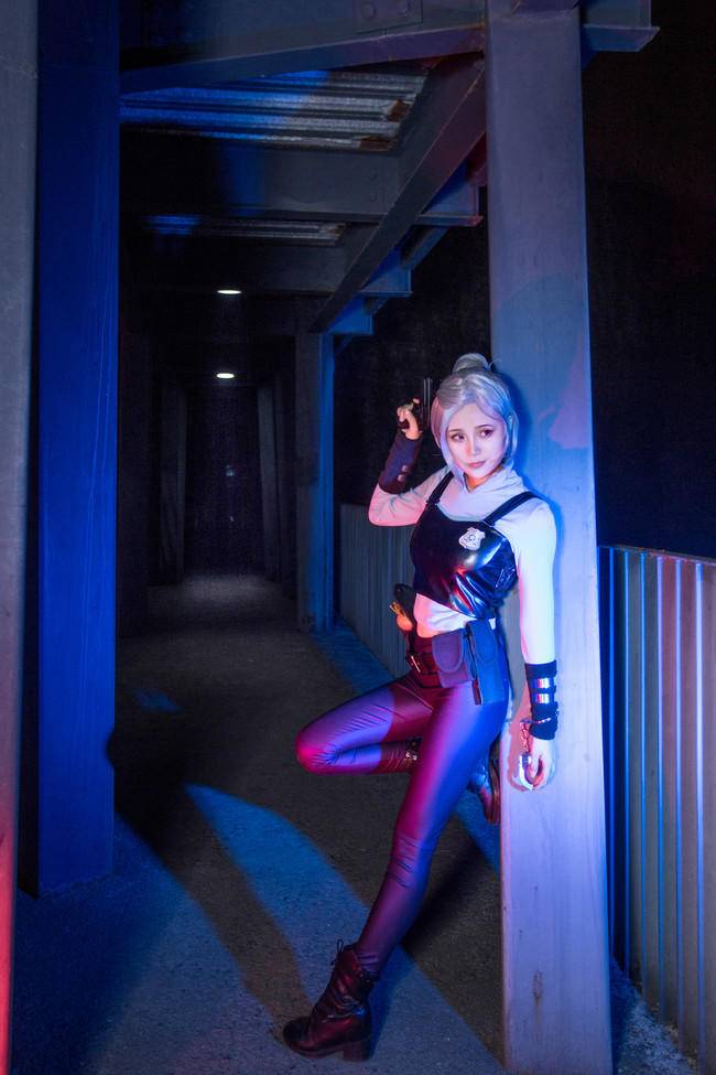 Cosplay福利/疯狂动物城 朱迪cosplay CN：言七爱