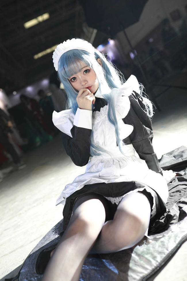Cosplay福利/蕾姆女仆场照 Cn：春眠的哈妹