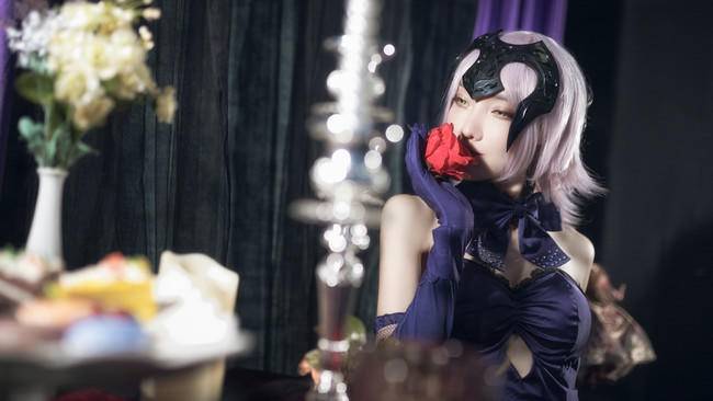 Cosplay福利/黑贞德cosplay cn:逆逆Ginni