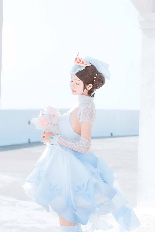 Cosplay福利/王者荣耀小乔cosplay花嫁