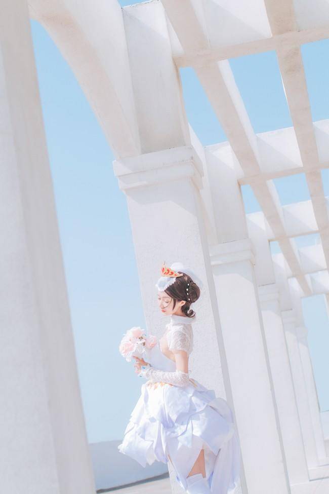 Cosplay福利/王者荣耀小乔cosplay花嫁