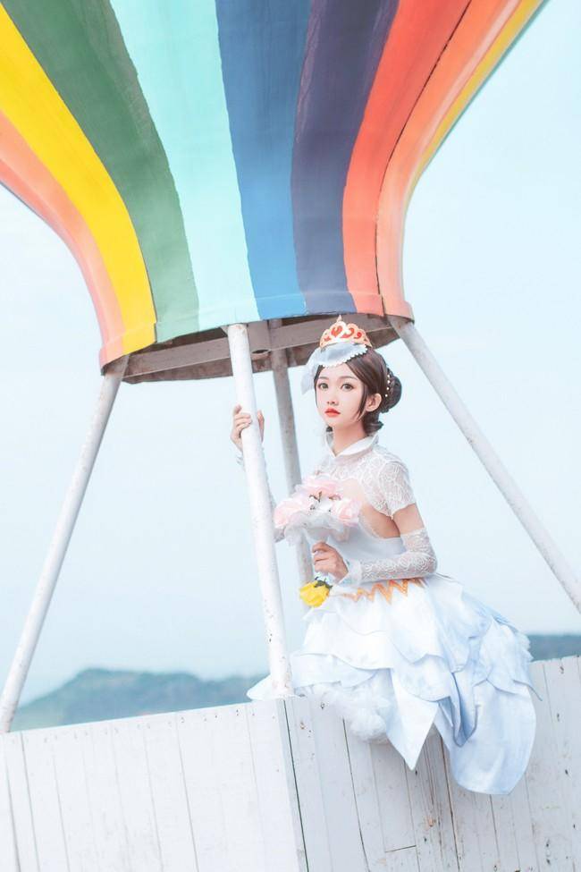 Cosplay福利/王者荣耀小乔cosplay花嫁