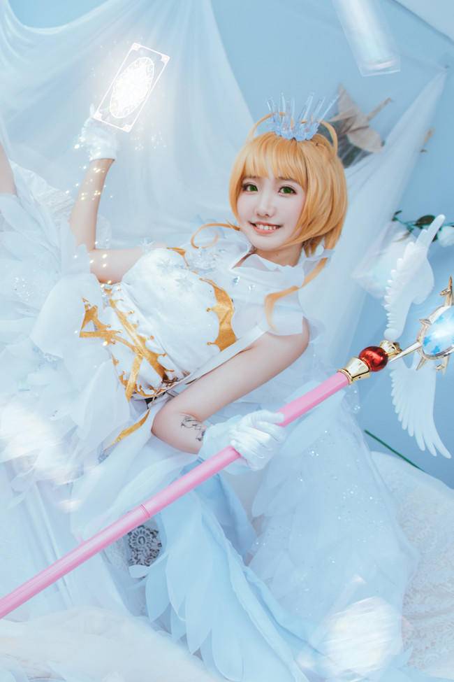 Cosplay福利/魔卡少女樱 小樱cosplay