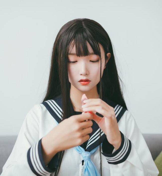 Cosplay福利/明日酱的水手服