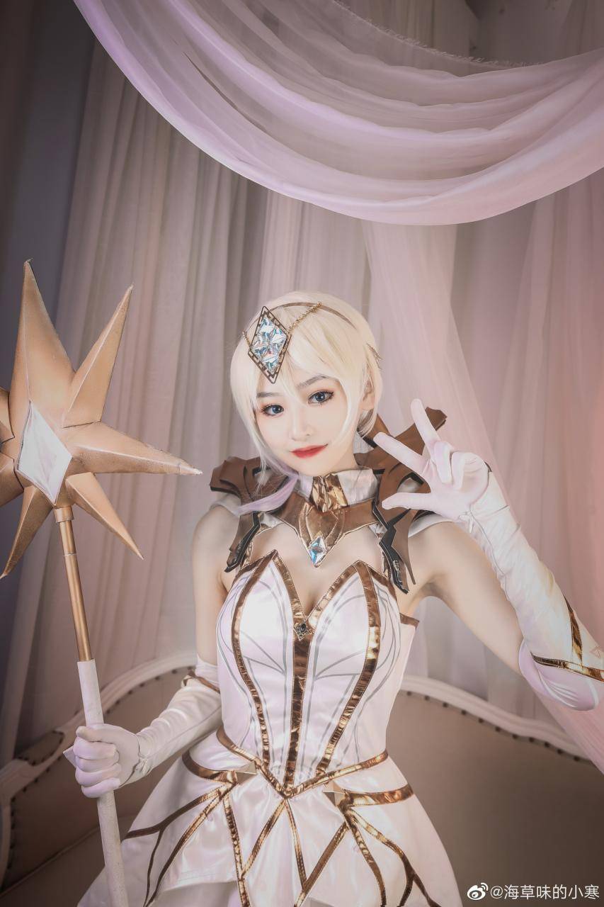 Cosplay福利/英雄联盟拉克丝大元素使Cosplay