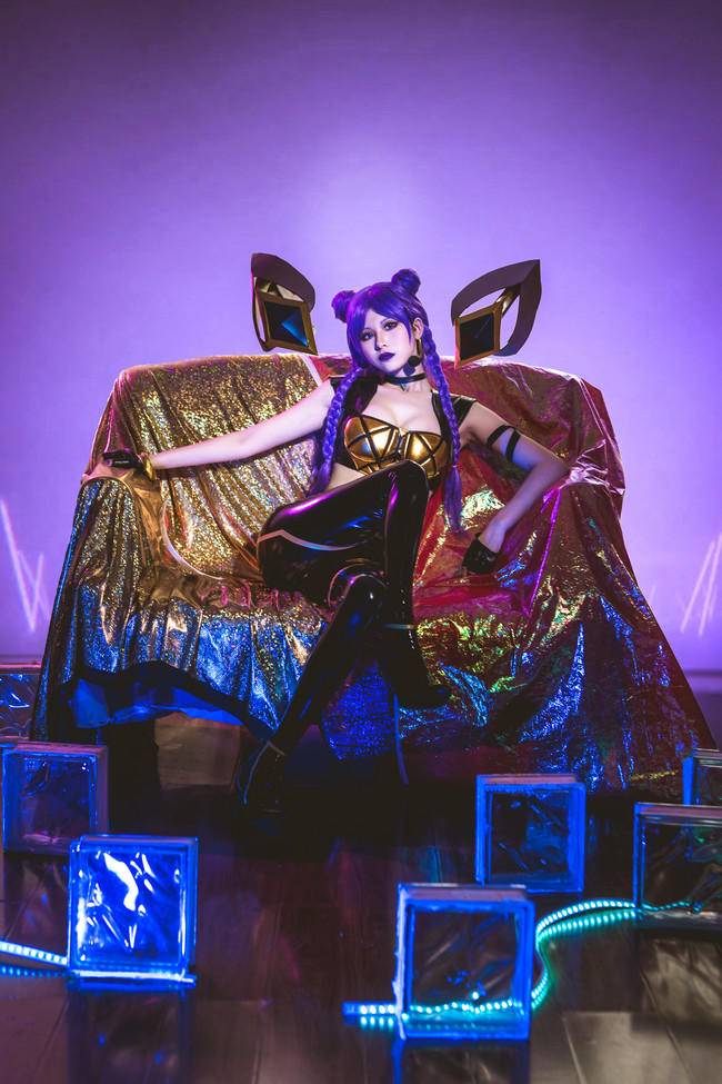 Cosplay福利/英雄联盟 卡莎cosplay cn:田璐璐
