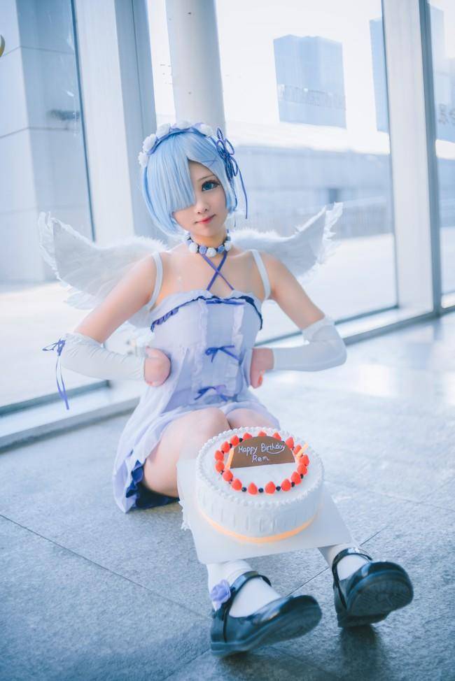 Cosplay福利/过生日的蕾姆 CN:羽天Shine