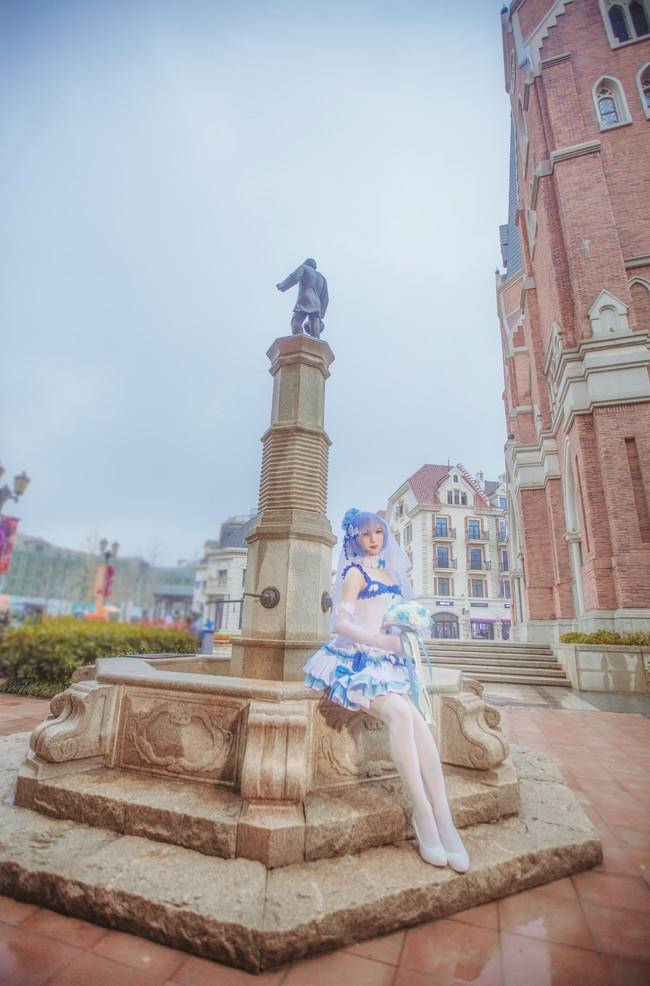 Cosplay福利/雷姆花嫁cosplay cn:伊织四