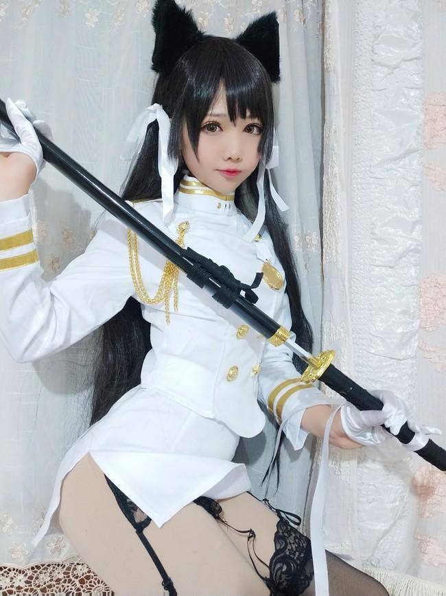 Cosplay福利/碧蓝航线 爱宕 绝对领域cosplay CN:羽天Shine