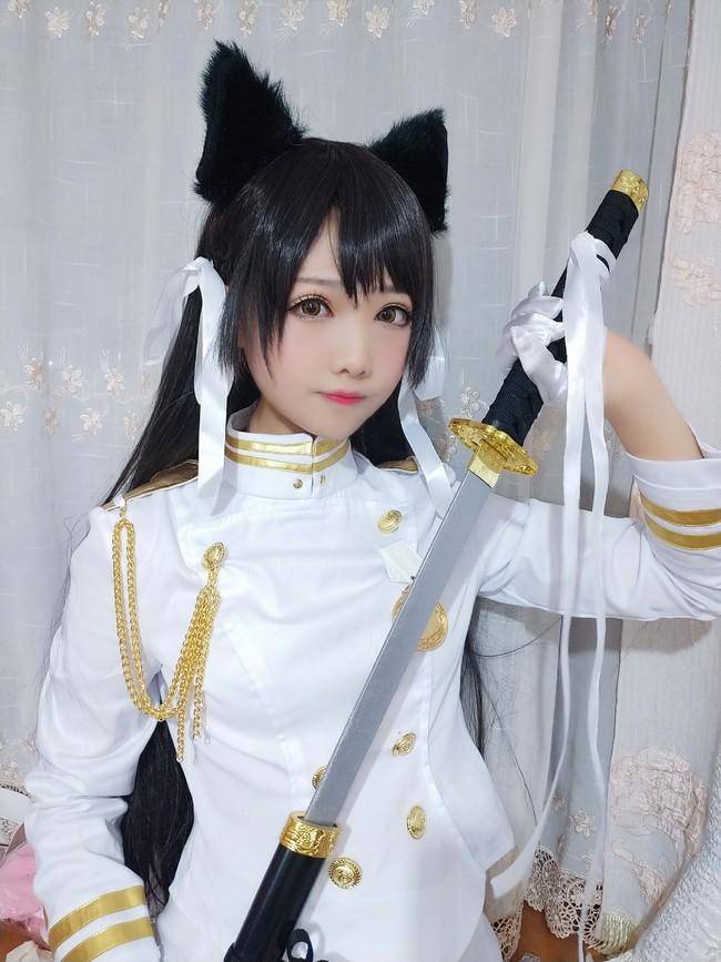Cosplay福利/碧蓝航线 爱宕 绝对领域cosplay CN:羽天Shine