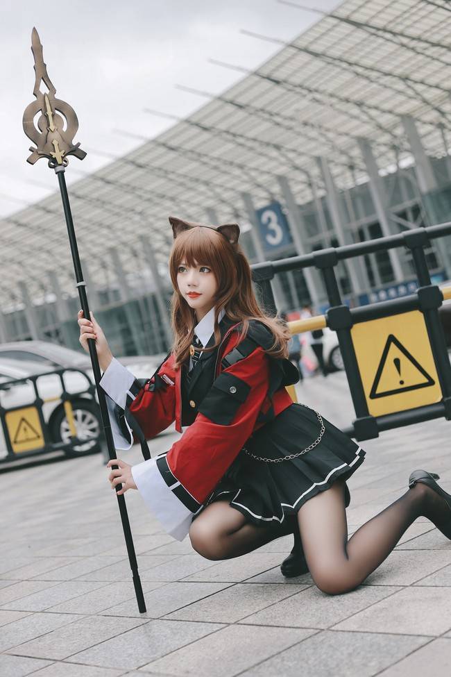 Cosplay福利/明日方舟​天火cosplay 摄影：秩序美学