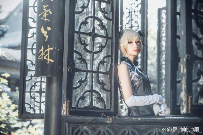 Cosplay福利/春日野穹 旗袍白丝