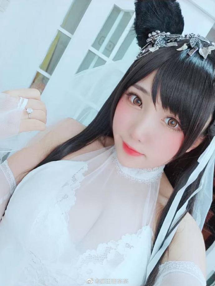 Cosplay福利/游戏碧蓝航线cos 爱宕犬 @貓田聖奈奈