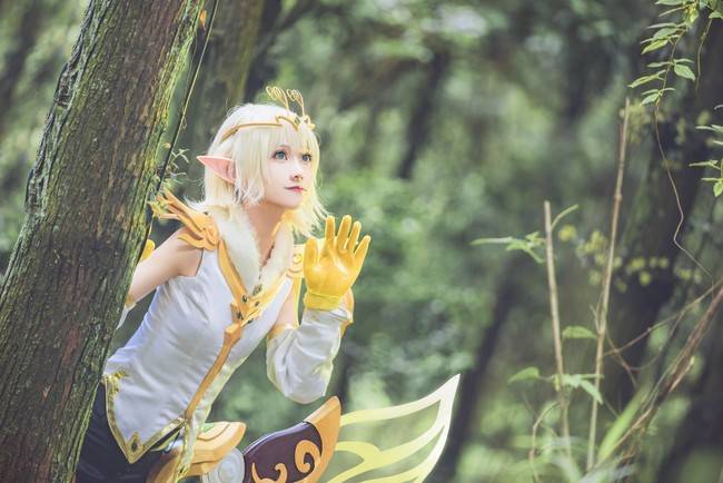 Cosplay福利/王者荣耀 孙膑cosplay Cn：甲涟鱼鱼